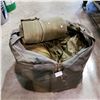 Image 1 : VINTAGE MILITARY PARACHUTE W/ ADJUSTABLE WEAPON CASE