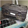 Image 1 : BLACK TACKLE BOX W/ CONTENTS