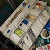 Image 4 : BLACK TACKLE BOX W/ CONTENTS