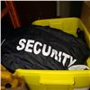Image 2 : YELLOW TOTE OF SECURITY JACKETS AND SHIRTS