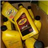 Image 3 : BOX OF TRANSMISSION FLUID AND MOTOR OIL
