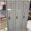 Image 2 : BANK OF 6 LOCKERS 6FT TALL