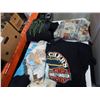 Image 2 : TRAY OF HARLEY DAVIDSON T-SHIRTS, MONSTER HOODIE ETC