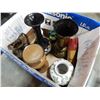 Image 2 : BOX OF ROSES AND JUG
