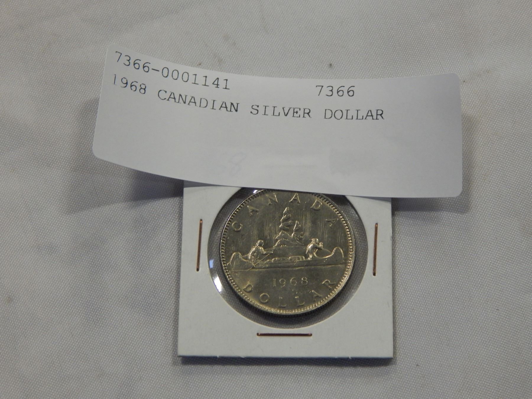 1968 CANADIAN SILVER DOLLAR Big Valley Auction 1968-canadian-silver-dollar-big-valley-auction