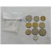 Image 1 : LOT OF 10 WORLD COINS EUROS, SHILLINGS, EASTERN COINS, ETC