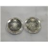 Image 2 : 2 SILVER COINS FROM CANADIAN HISTORICAL ASSOCIATION