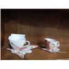 Image 2 : 2 FRANZ PAPILLON BUTTERYFLY PATTERN TEA CUPS AND SAUCERS