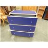 Image 2 : BLUE 3 DRAWER DRESSER