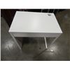 Image 2 : WHITE IKEA 1 DRAWER DESK