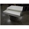 Image 3 : WHITE IKEA 1 DRAWER DESK