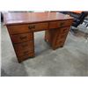 Image 1 : KRUG MAPLE DOUBLE PEDESTAL DESK
