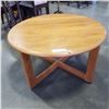 Image 2 : ROUND TEAK END TABLE