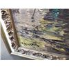 Image 3 : SIGNED OIL ON CANVAS TUGBOAT/FISHING BOAT SCENE IN GUILT FRAME