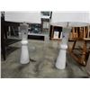 Image 2 : PAIR OF STONE TABLE LAMPS