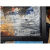 Image 4 : LOT OF 2 OIL ON CANVAS - 1 SIGNED BY FLORT AND FLOWER