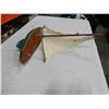 Image 2 : WOOD AND METAL SAIL BOAT TOY