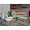 Image 3 : MOUSTACHE MUG, BUNNYKINS BOWL, GLASS VASES, AND CENTER BOWL