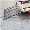 Image 8 : NEW 2019 CARRY-ON 5x10 FLAT BED TRAILER W/WOOD DECK AND RAMP