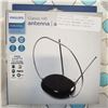 Image 2 : NEW OVERSTOCK PHILIPS CLASSIC HD DIGITAL ANTENNA, 1080P, 4K READY WITH PHILIPS 3 DEVICE UNIVERSAL RE