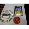 Image 2 : JEEP TIN SIGN, FIRE DEPARTMENT SIGN AND REPRO BLACK AMERICANA SIGN