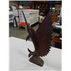 Image 1 : CARVED WOODEN SWORDFISH SCULPTURE