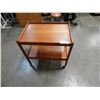 Image 2 : MID CENTURY TEAK BAR CART FROM DENMARK WITH STAMP