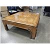 Image 2 : SQUARE WALNUT COFFEE TABLE