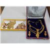 Image 1 : 2 TRAYS OF RHINESTONE JEWELRY AND EASTERN JEWELRY