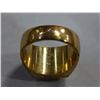 Image 2 : MENS RING STAMPED 18K UNTESTED UNVERIFIED
