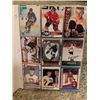 Image 1 : BINDER OF APPROX 200 HOCKEY CARDS, INCLUDES SUPERSTARS AND INSERT SUBSET CARDS, BOOK VALUE APPROX $8