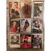 Image 3 : BINDER OF 650+ VINTAGE AND MORE RECENT SUPERSTAR CARDS, PLUS MANY ROOKIE AND OTHER SPECIAL INSERT CA