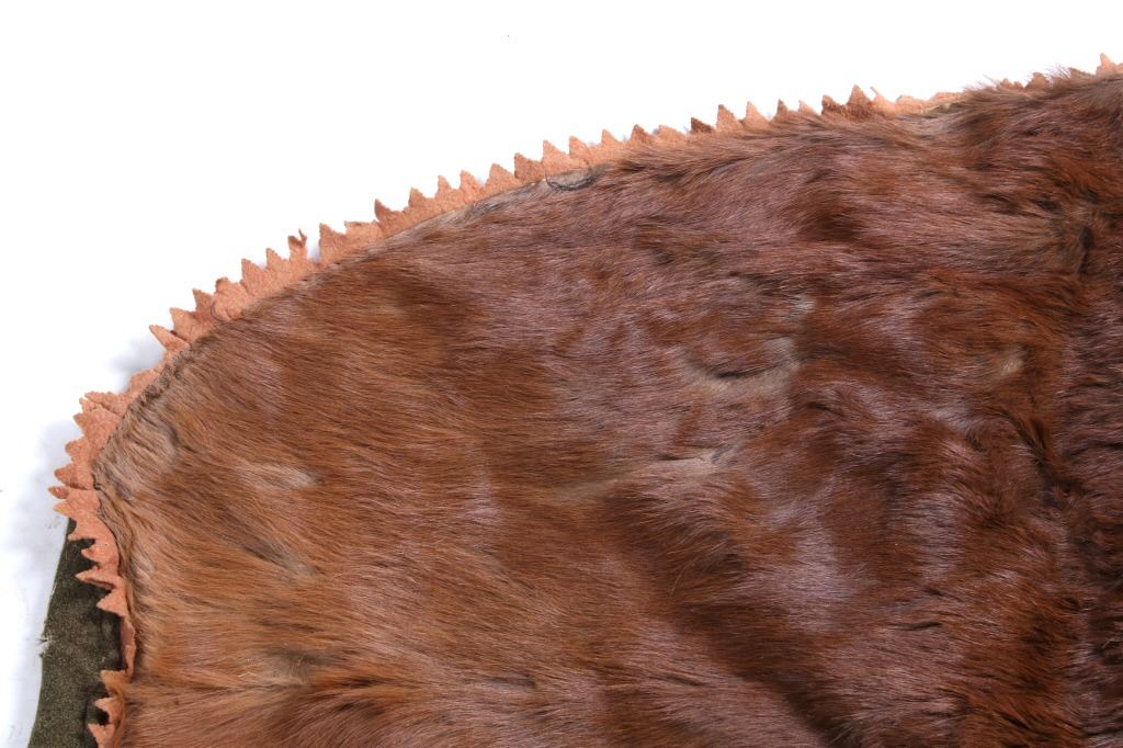 Montana Red Angus Cowhide w/ Felt Back Rug