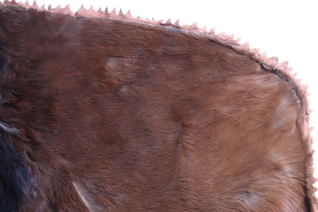 Montana Red Angus Cowhide w/ Felt Back Rug