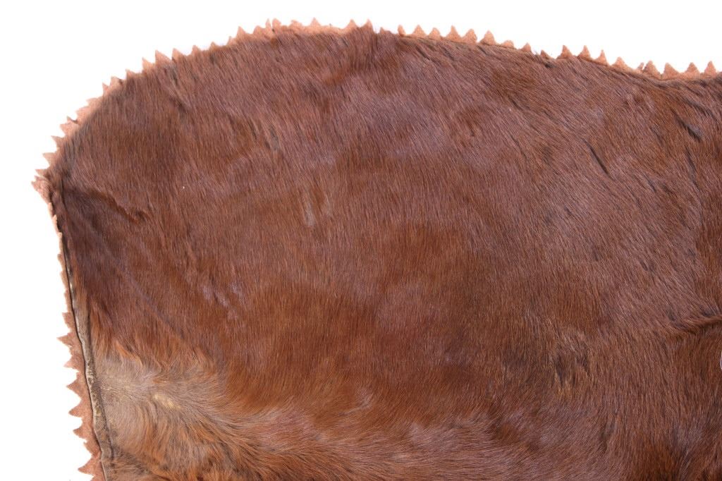 Montana Red Angus Cowhide w/ Felt Back Rug
