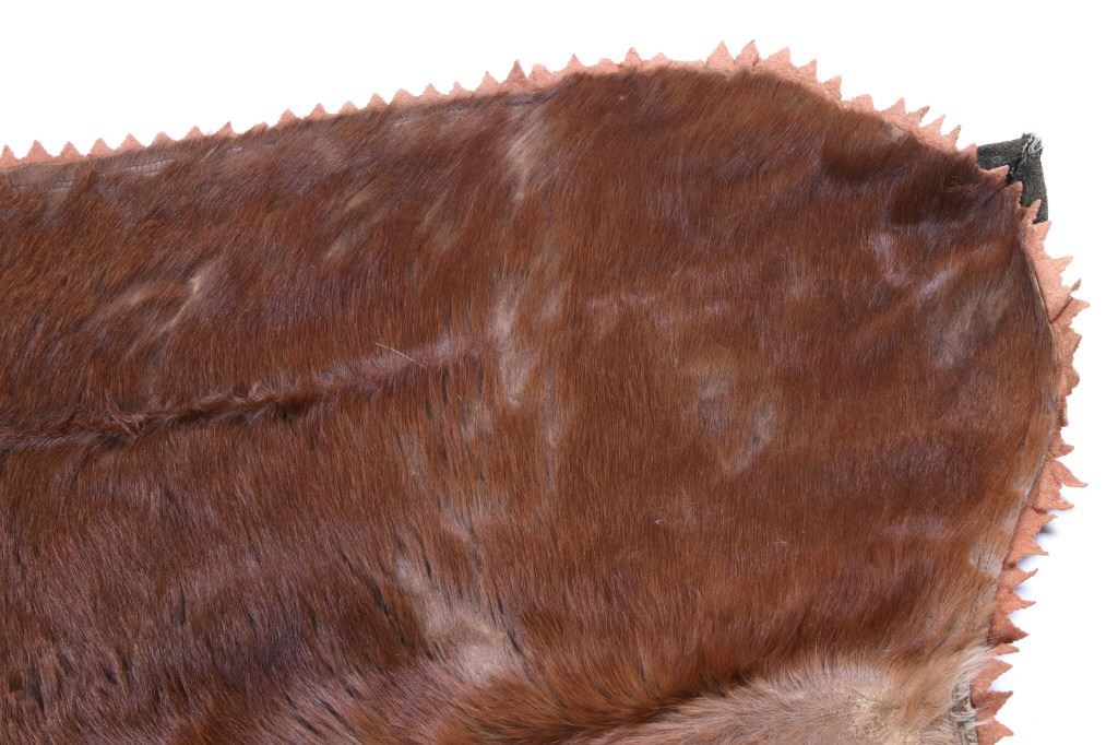 Montana Red Angus Cowhide w/ Felt Back Rug
