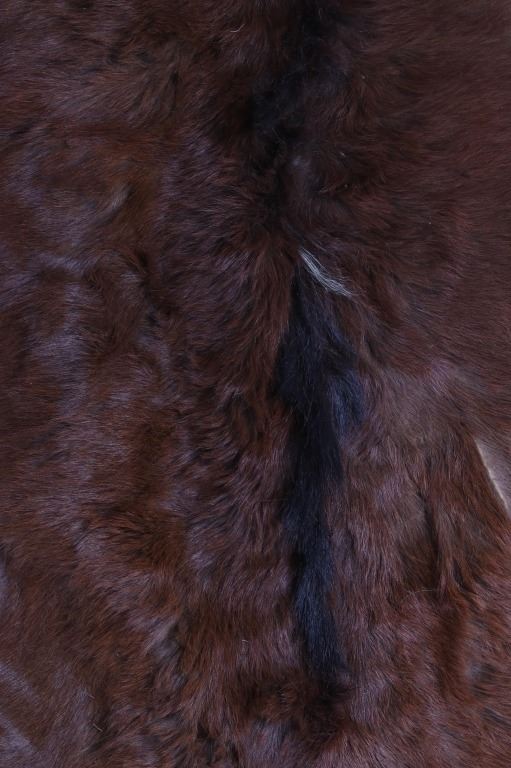 Montana Red Angus Cowhide w/ Felt Back Rug