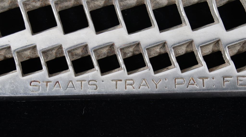 1890 s bank staats coin counting tray