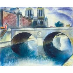 Jeno Gábor (1893-1968) - The Pont-Neuf and the No