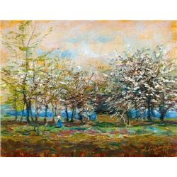 László Mednyánszky (1852-1919) - Blooming grove