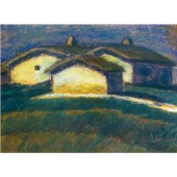 István Nagy (1873-1937) - Roofs 