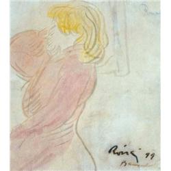 József Rippl-Rónai (1861-1927) - Women in pink bl