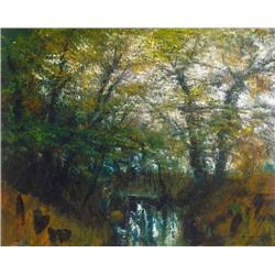 László Mednyánszky (1852-1919) – Cascade 