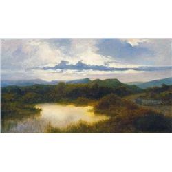 Károly Telepy (1828-1906) - The old street toward