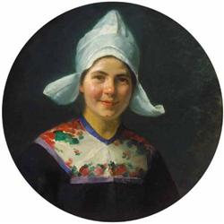 Mozart Rottmann (1874-1960) - Dutch girl