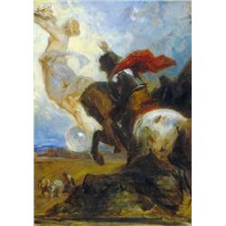 Gyula Benczúr (1844-1920) - The treasure- seeking