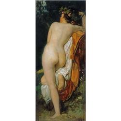 Károly Lotz (1833-1904) - Baccant 