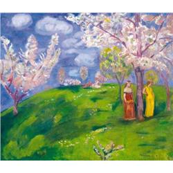 Béla Iványi Grünwald (1867-1940) - Spring-bloomin
