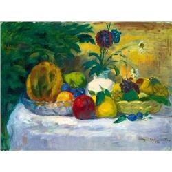 Béla Iványi Grünwald (1867-1940) - Still life wit