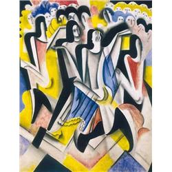 Hugó Scheiber (1873-1950) - Dancers, 1933
